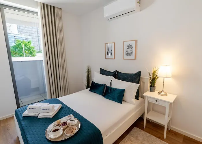 Sleek & Modern Flat W/ Private Garage By Hostwise Apartment Leça da Palmeira